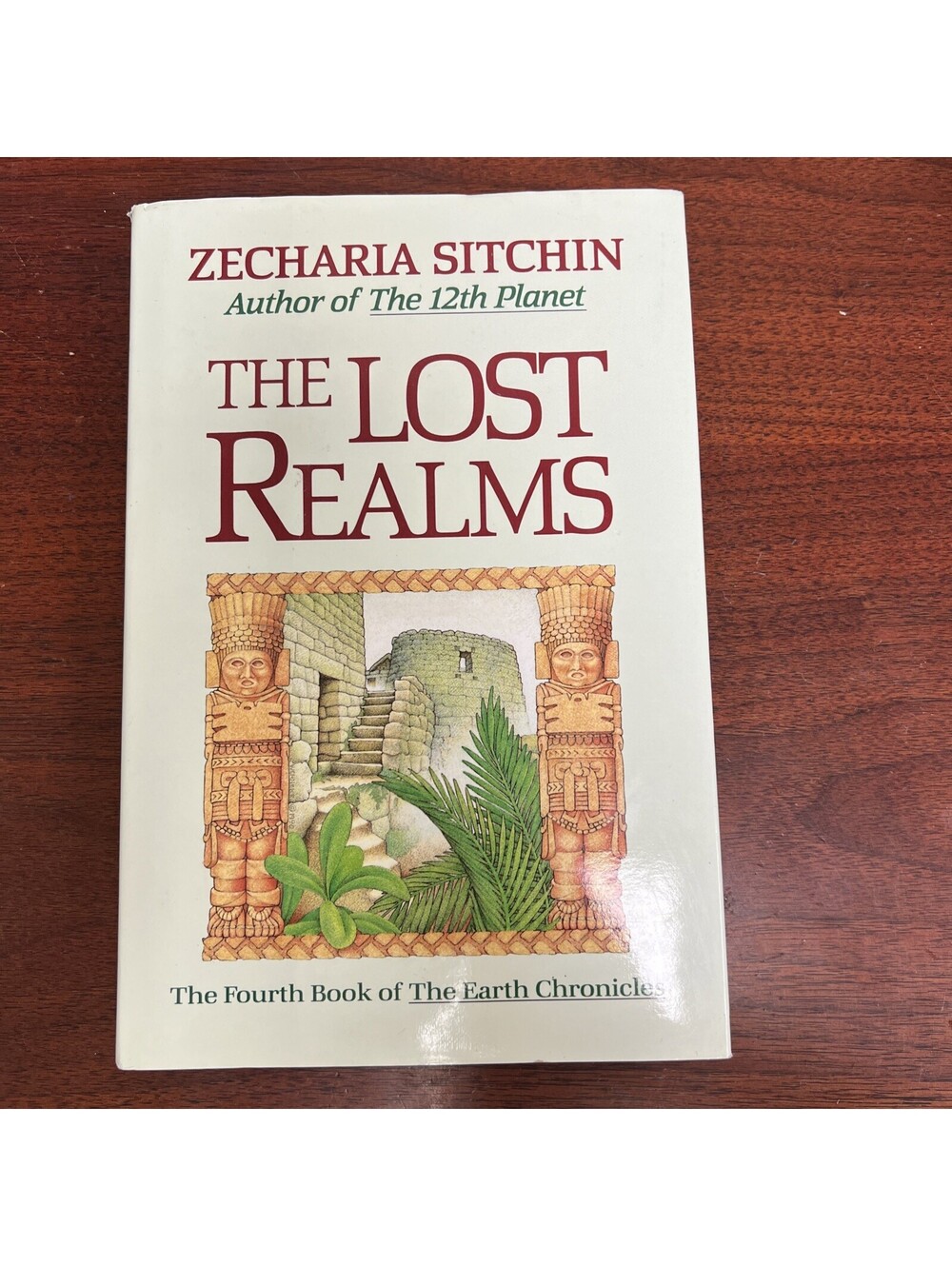 Lost Realms (Book IV) by Zecharia Sitchin (1990, Hardcover)